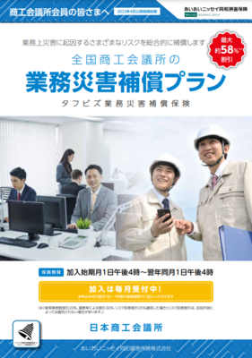 タフビズ業務災害補償プラン<br>（日本商工会議所団体制度） | その他